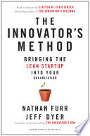 Cover of The Innovator's Method