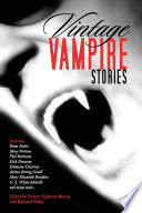Cover of Vintage Vampire Stories