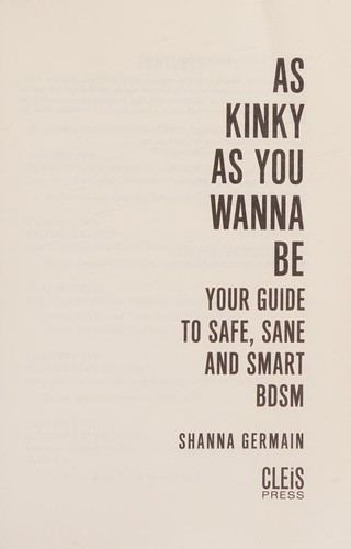 Cover of As Kinky As You Wanna Be