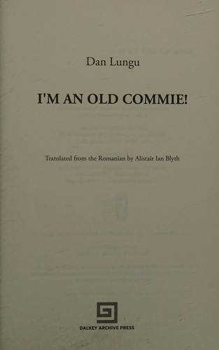 Cover of I'm an Old Commie!