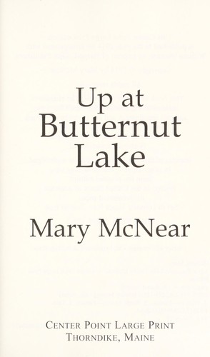 Cover of Up at Butternut Lake