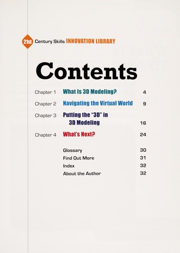 Cover of 3D modeling