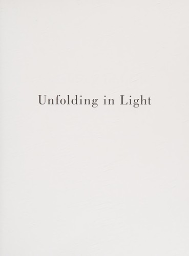 Cover of Unfolding in Light