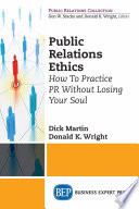 Cover of Public Relations Ethics