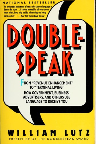 Cover of Doublespeak: From Revenue Enhancement to Terminal Living