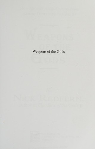 Cover of Weapons of the gods