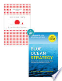Cover of Blue Ocean Strategy with Harvard Business Review Classic Article “Red Ocean Traps” (2 Books)