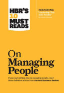 Cover of Hbr's 10 Must Reads on Managing People (with Featured Article "leadership That Gets Results," by Daniel Goleman)
