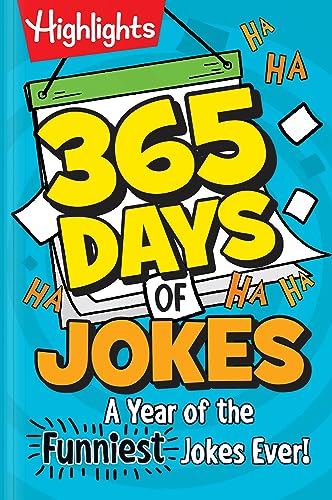 Cover of 365 Days of Jokes: A Year of the Funniest Jokes Ever!