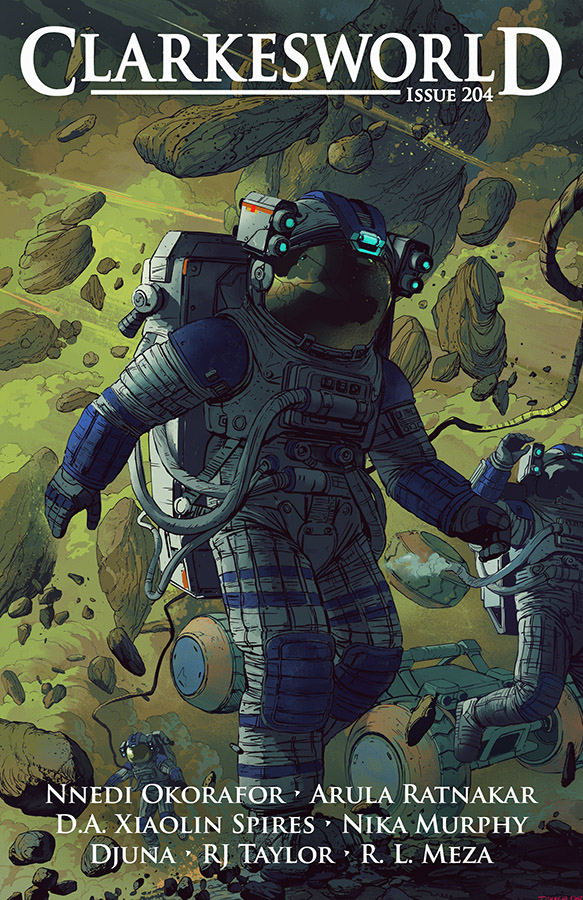 Cover of Clarkesworld Magazine, Issue 204, September 2023