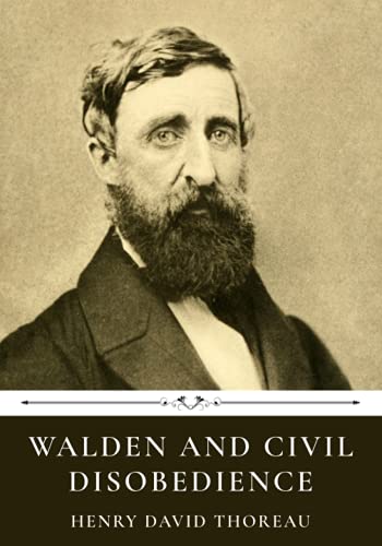 Cover of Walden and Civil Disobedience by Henry David Thoreau