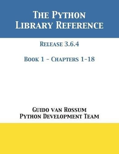Cover of The Python Library Reference