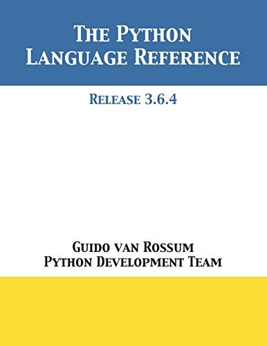 Cover of The Python Language Reference