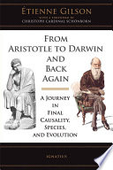 Cover of From Aristotle to Darwin and Back Again