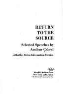 Cover of Return to the source