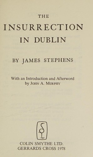 Cover of THE INSURRECTION IN DUBLIN