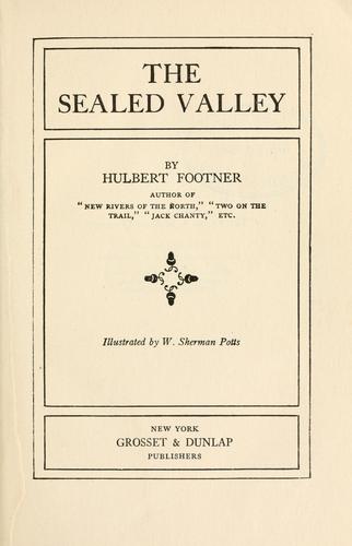 Cover of The sealed valley
