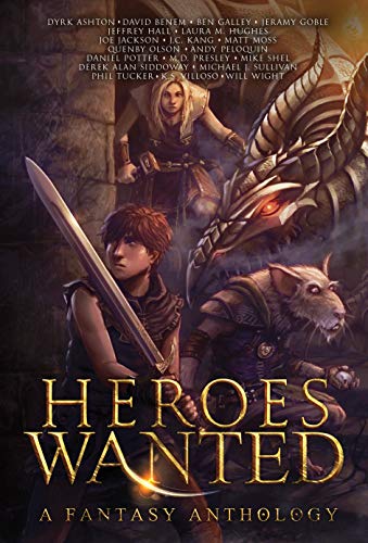Cover of Heroes Wanted: A Fantasy Anthology
