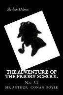Cover of The Adventure of the Priory School