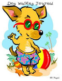 Cover of Dog Walking Journal 100 Pages