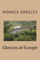 Cover of Glances at Europe
