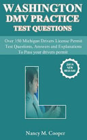 Cover of Washington DMV Practice Test Questions