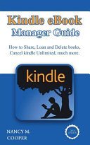 Cover of Kindle EBook Manager Guide