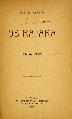 Cover of Ubirajara