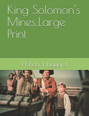 Cover of King Solomon's Mines