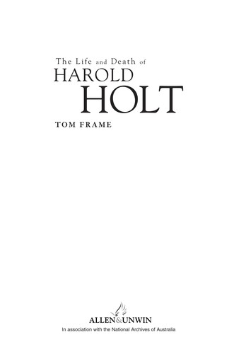 Cover of The life and death of Harold Halt