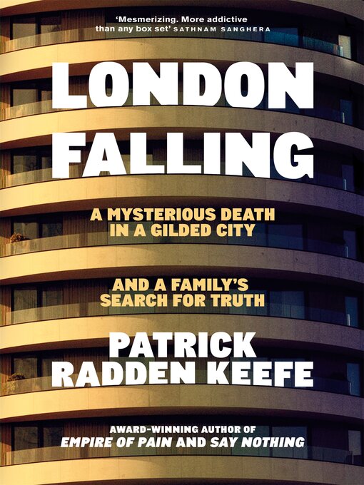 Cover of London Falling: A Mysterious Death in a Gilded City, and a Family's Search for Truth