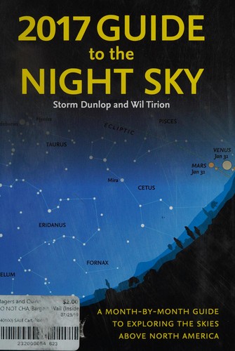 Cover of 2017 guide to the night sky