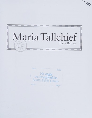 Cover of Maria Tallchief