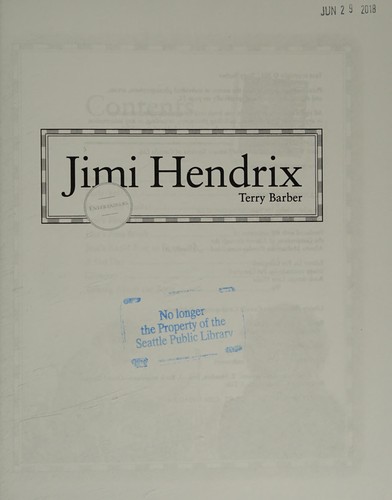 Cover of Jimi Hendrix