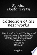 Cover of Collection of the best works of Fyodor Dostoevsky