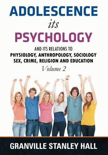Cover of Adolescence its Psychology