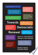 Cover of Towards Democratic Renewal