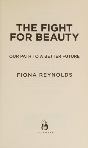 Cover of The fight for beauty