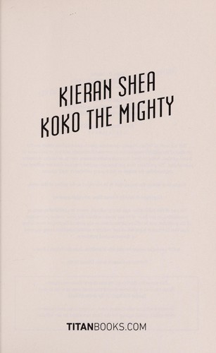 Cover of Koko the mighty