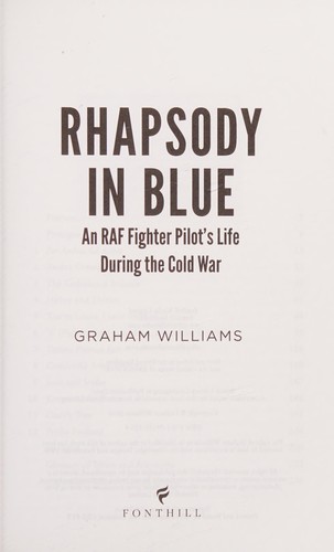 Cover of Rhapsody in Blue