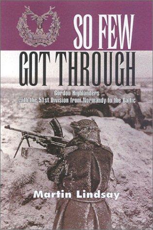 Cover of So few got through