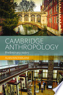 Cover of Cambridge Anthropology