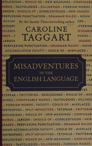 Cover of Misadventures in the English language