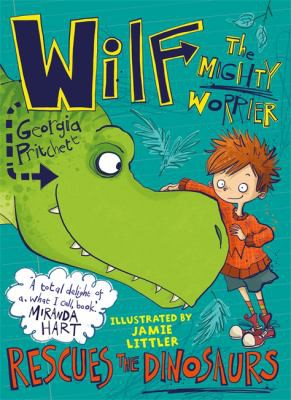 Cover of Rescues the Dinosaurs