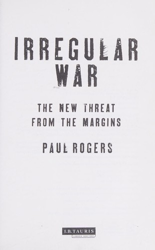 Cover of Irregular War