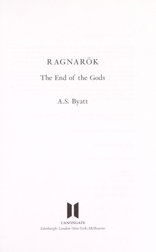 Cover of Ragnarok