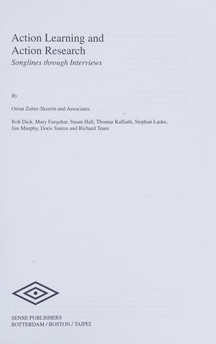 Cover of Action Learning and Action Research