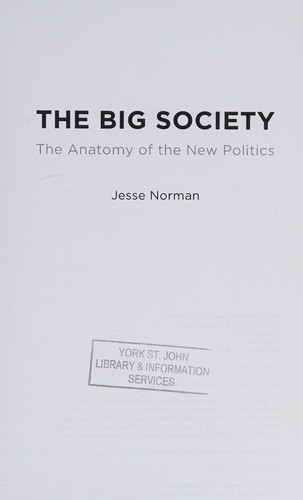 Cover of Big Society