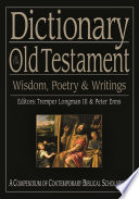 Cover of Dictionary of the Old Testament: Wisdom, Poetry and Writings