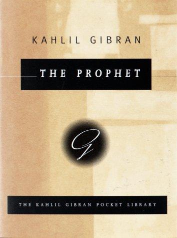 Cover of Kahlil Gibran's the Prophet